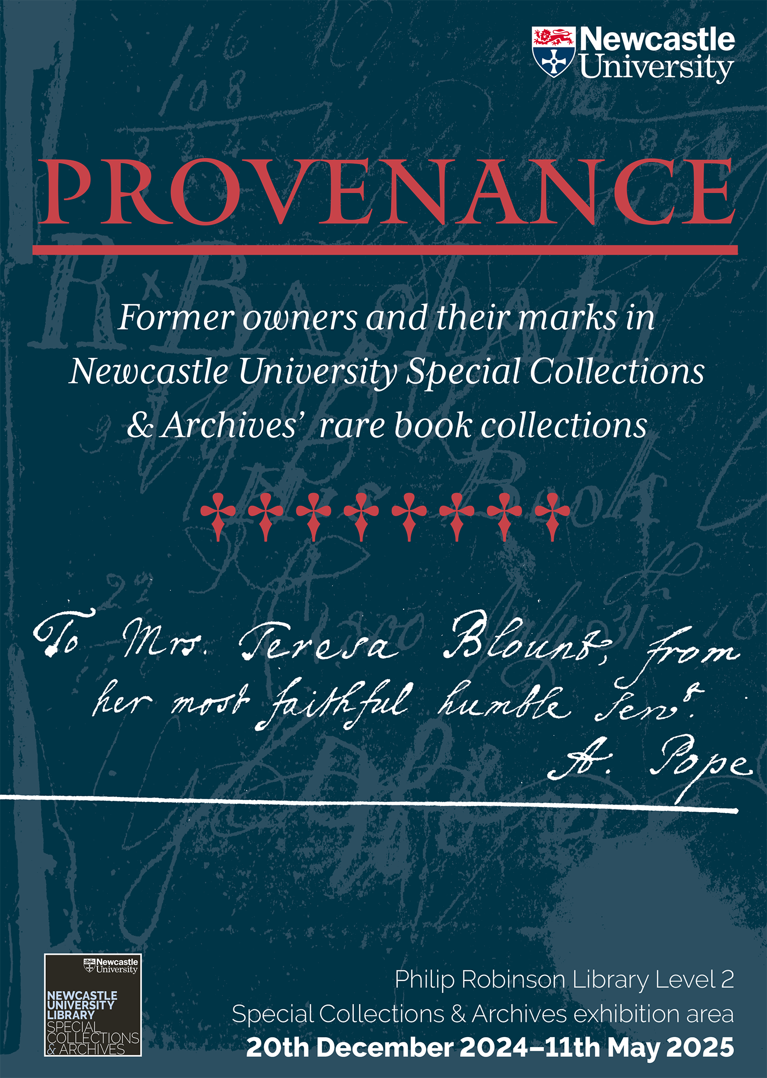 Provenance exhibition poster